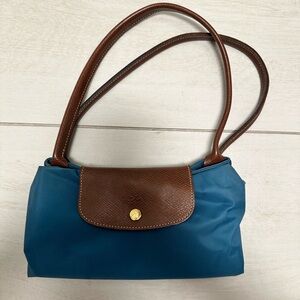 Longchamp Le Pliage Original Large Tote Bag Blue